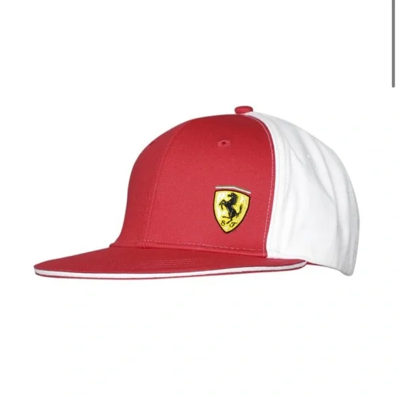 Ferrari Men Red & White Colourblocked INST Scud
Baseball Cap - Picture 3 of 5